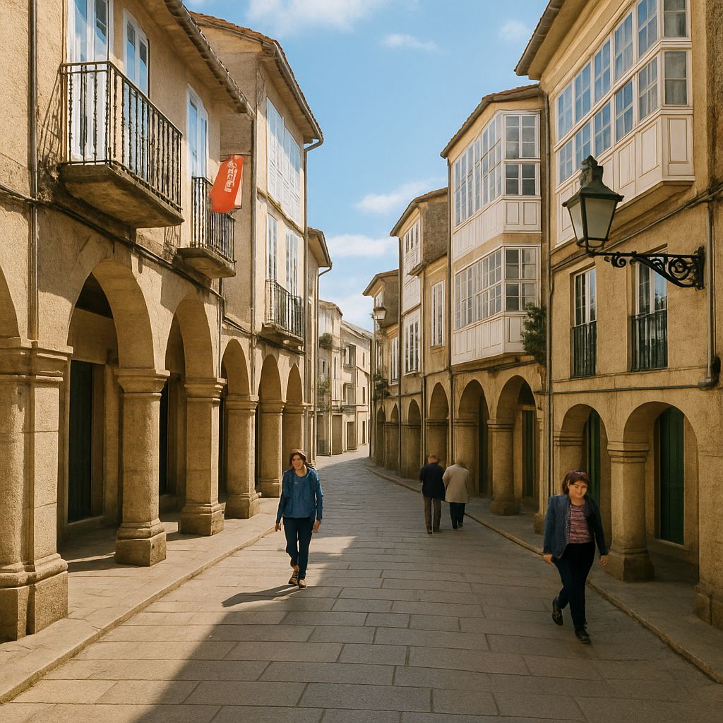 Vista exterior de Finca rústica en venta en Teo con Aire acondicionado, Amueblado y Alarma