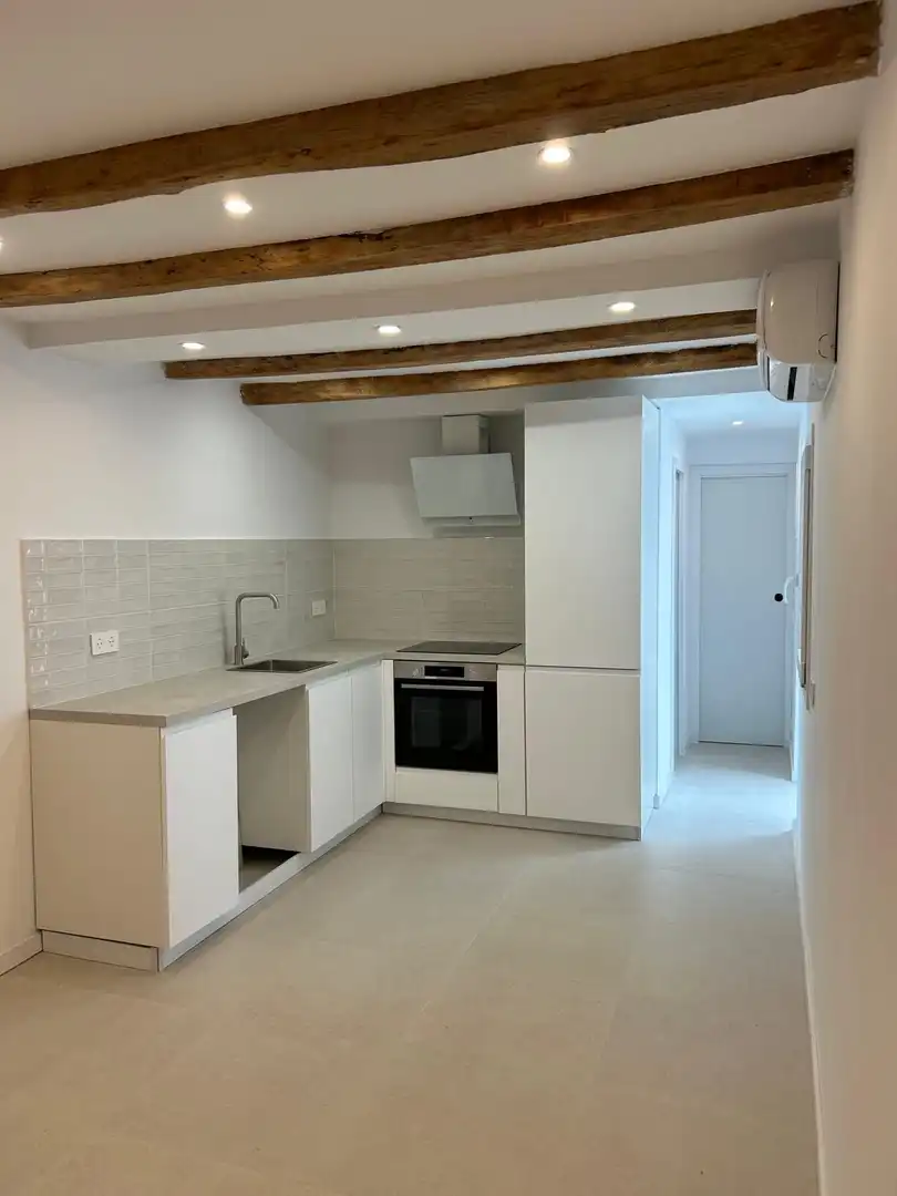 Kitchen of Flat for sale in Sitges  with Air Conditioner and Terrace