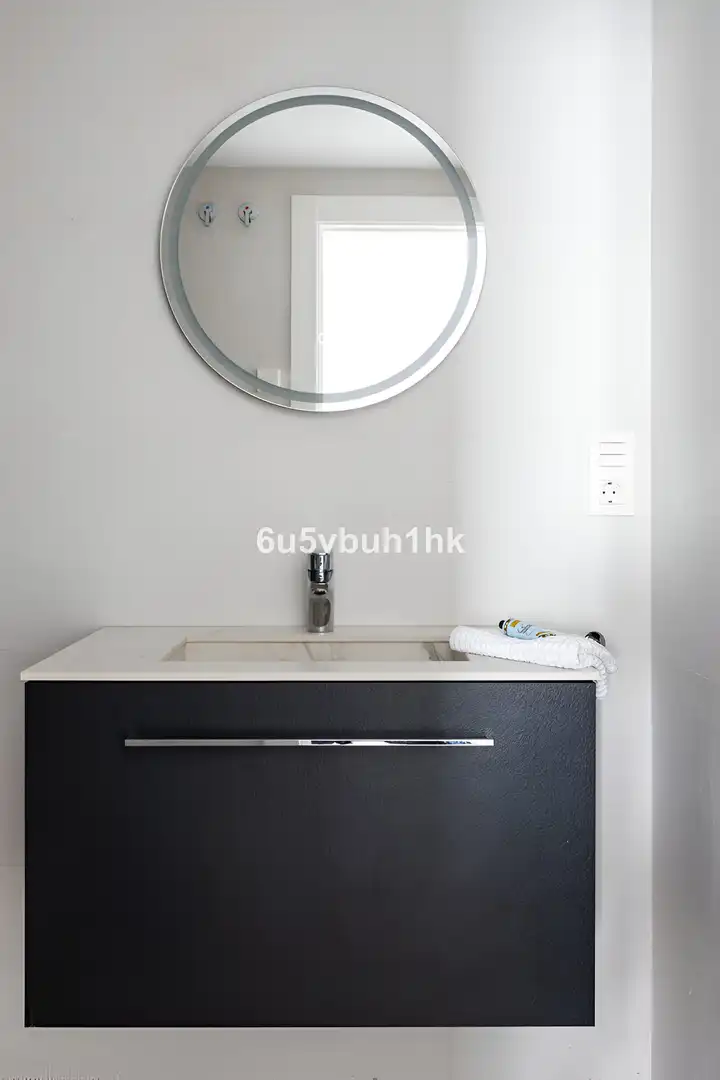 Badezimmer von Erdgeschoss zum Verkauf in Málaga mit Klimaanlage, Terrasse und Möbliert