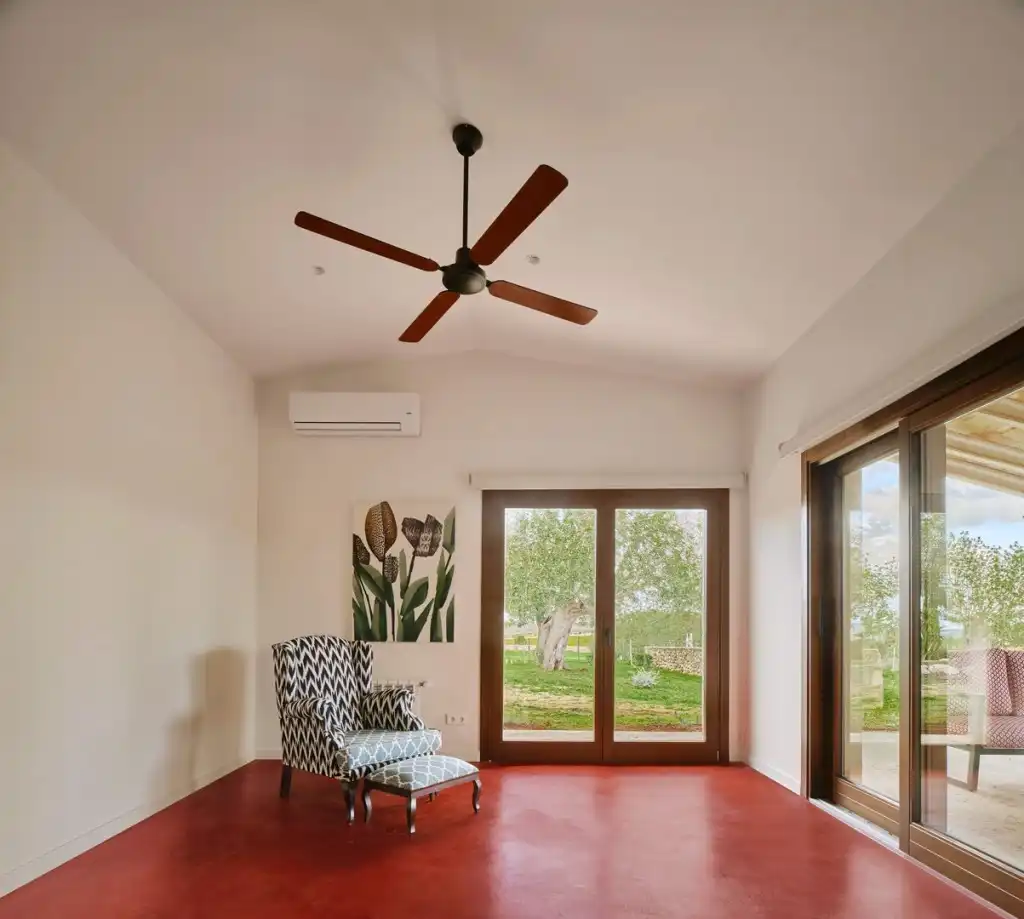 Sala d'estar de Casa o xalet de lloguer en Algaida amb Aire condicionat, Calefacció i Jardí privat