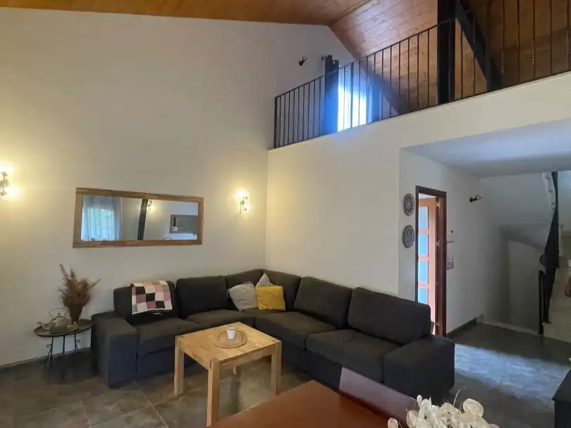 Living room of Houses for sale in Massanes  with Swimming Pool