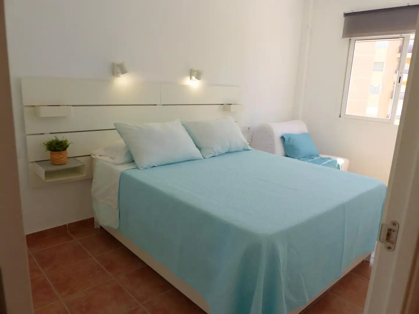 Bedroom of Flat for sale in Chipiona  with Air Conditioner, Terrace and Furnished