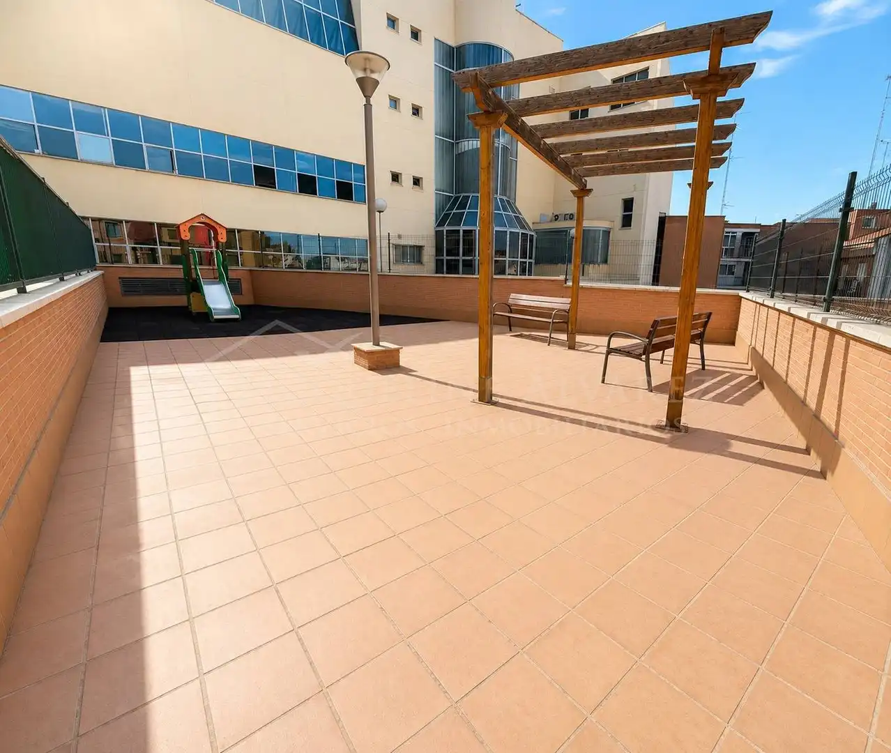 Terrace of Flat for sale in Móstoles  with Air Conditioner, Heating and Furnished
