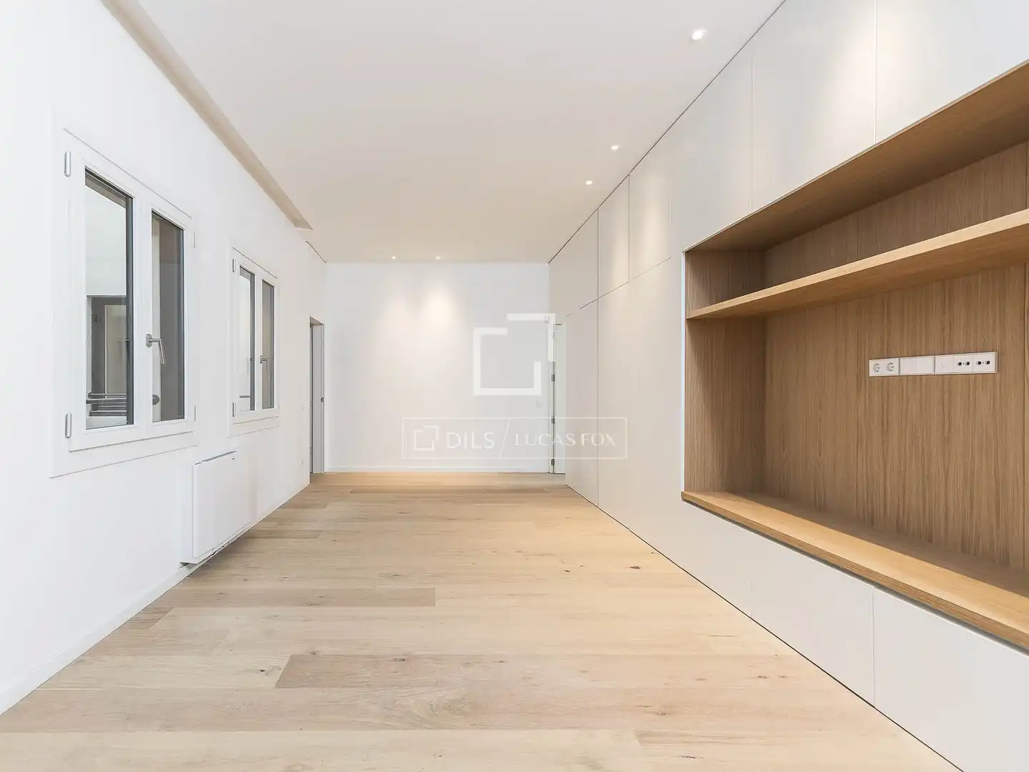 Sala de estar de Ático en venta en Barcelona con Aire acondicionado, Calefacción y Terraza