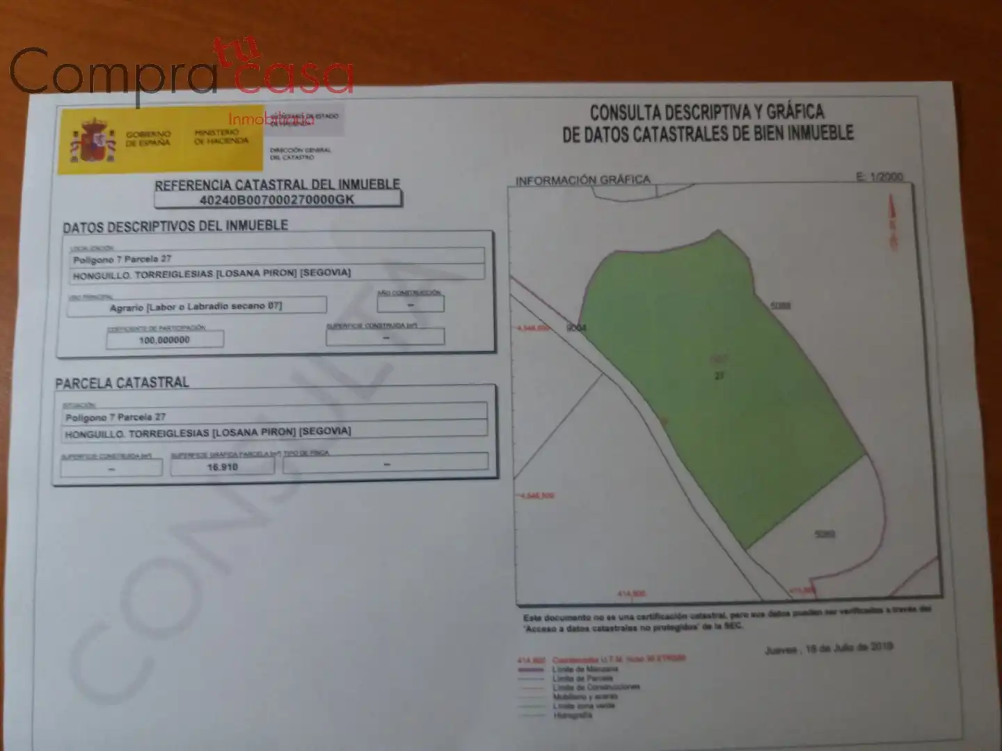 Casa rústica en venta en Torreiglesias, imagen 4