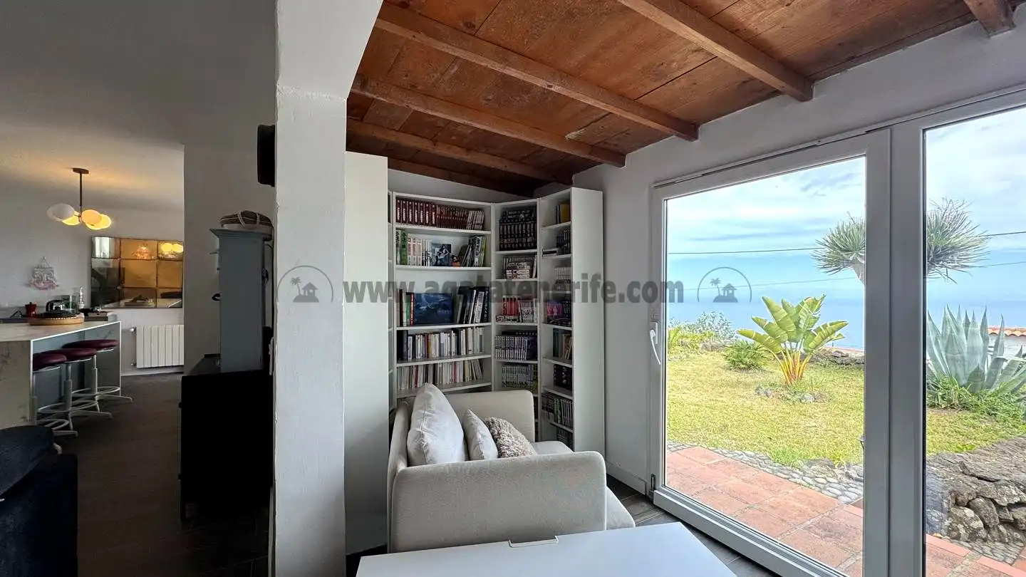 Sala de estar de Finca rústica en venta en Icod de los Vinos con Piscina
