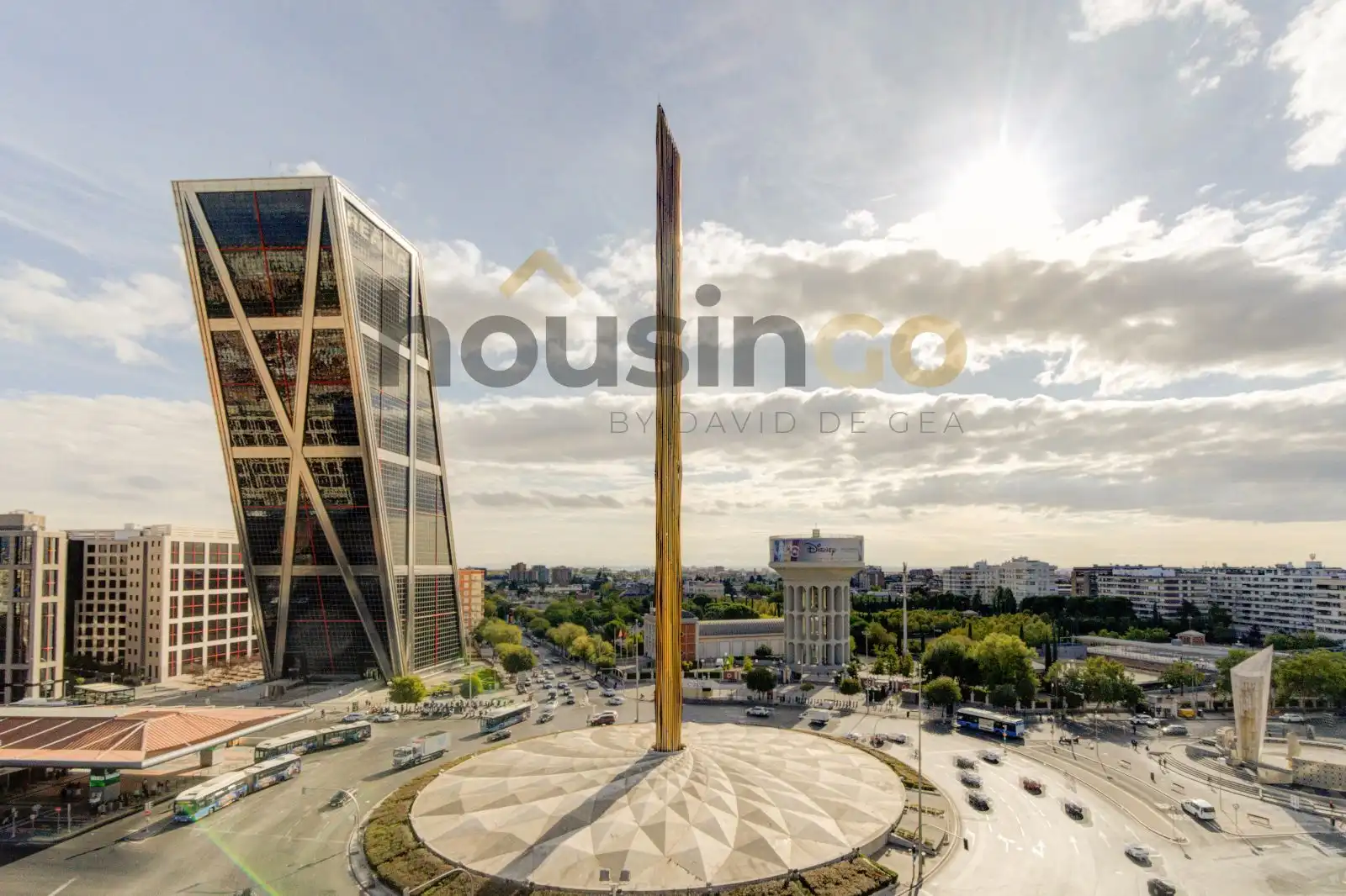 Vista exterior de Apartamento de alquiler en Madrid con Aire acondicionado, Calefacción y Amueblado