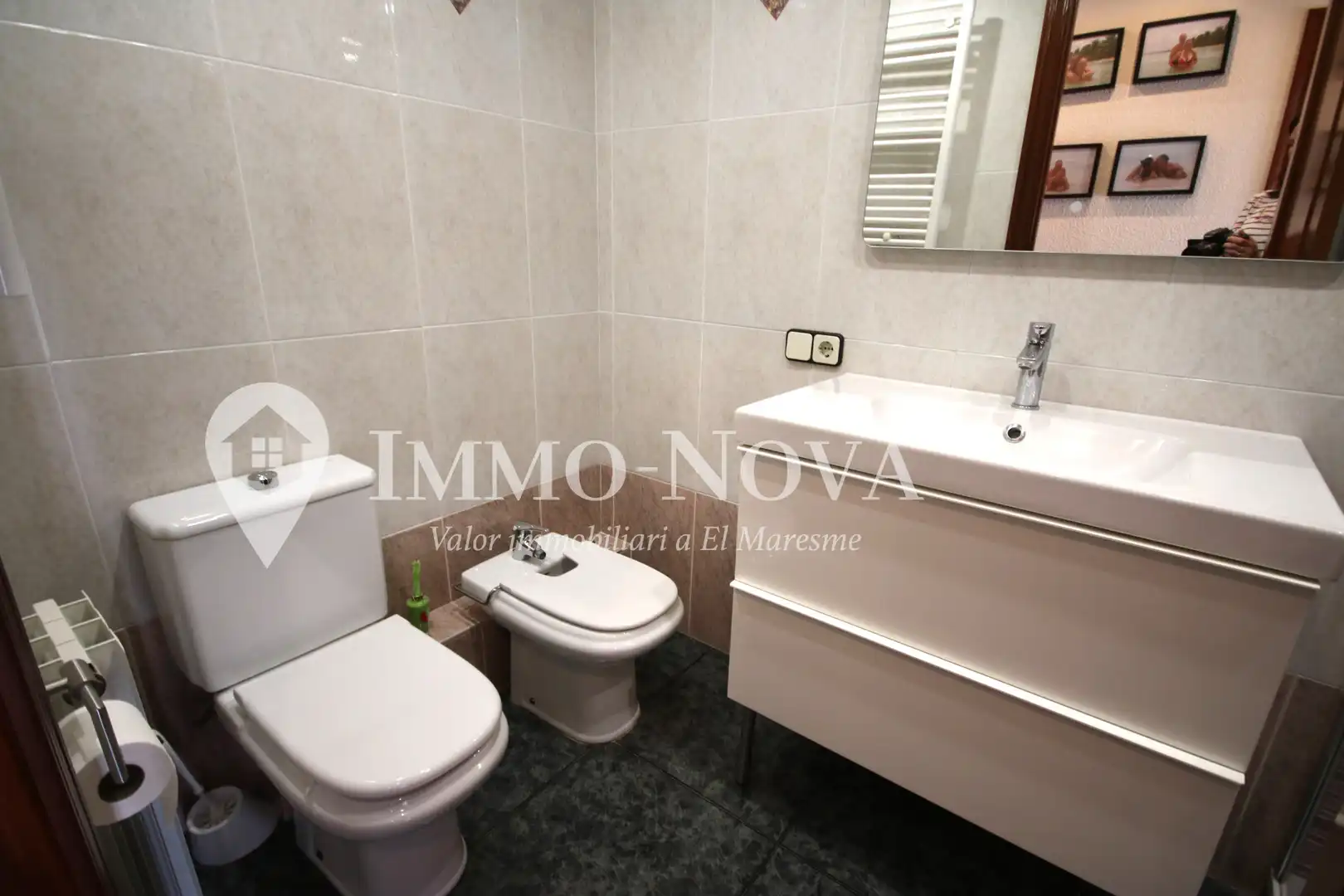 Baño de Dúplex en venta en Mataró con Calefacción, Terraza y Amueblado