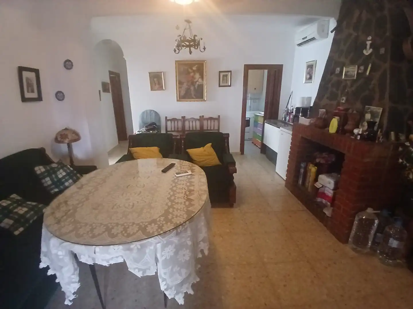 Menjador de Casa o xalet en venda en Jaén amb Aire condicionat, Traster i Piscina
