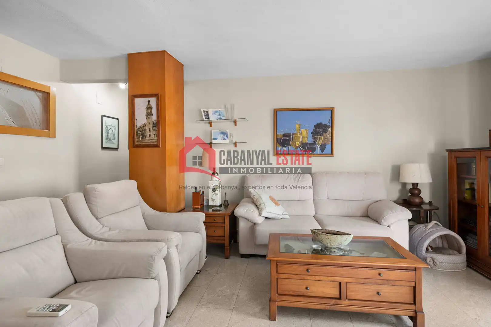 Sala d'estar de Apartament en venda en Valencia amb Aire condicionat i Balcó
