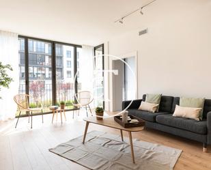 Living room of Flat to rent in  Barcelona Capital  with Air Conditioner and Terrace