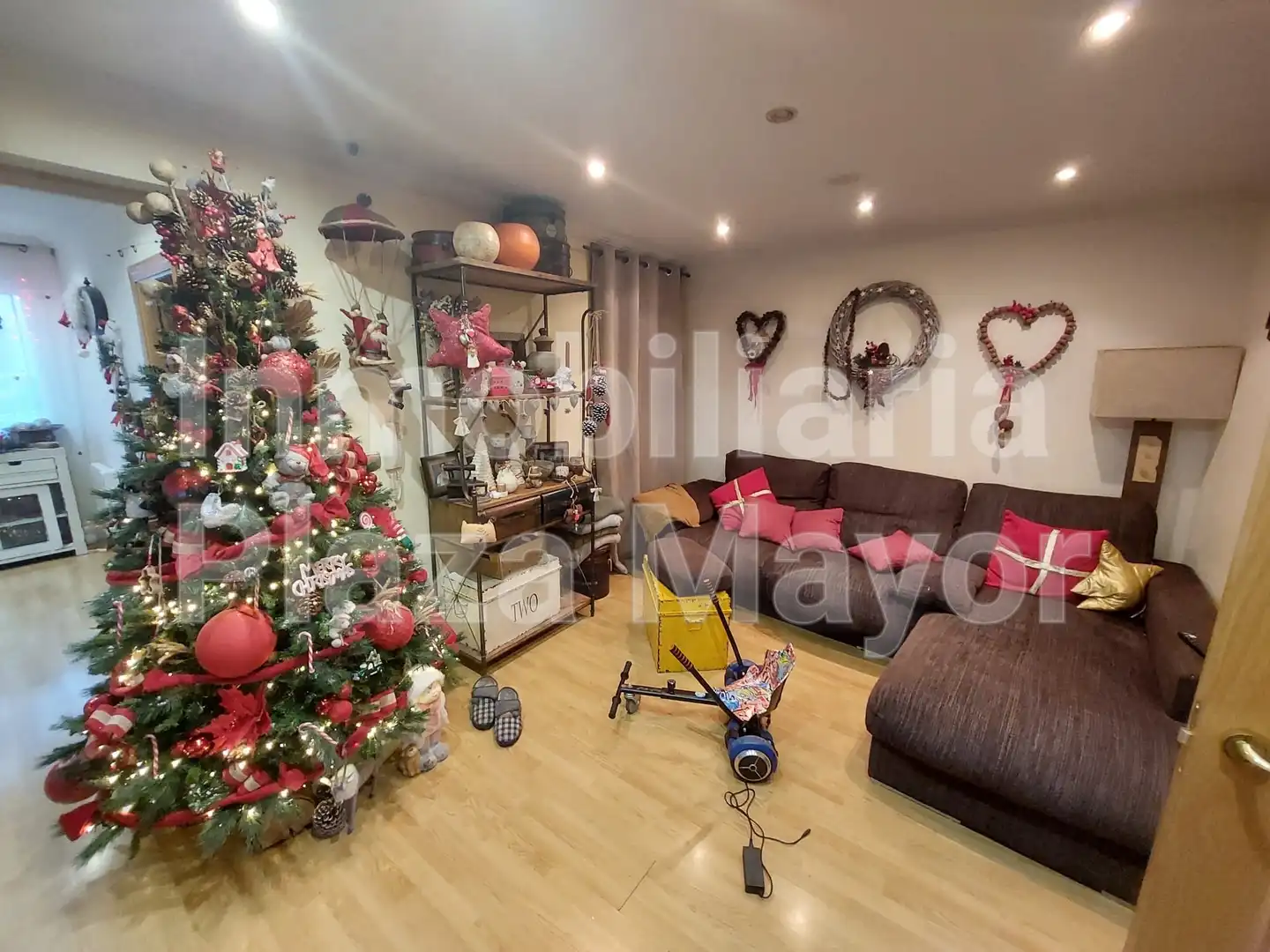 Sala de estar de Casa adosada en venta en Salamanca Capital con Calefacción, Parquet y Terraza