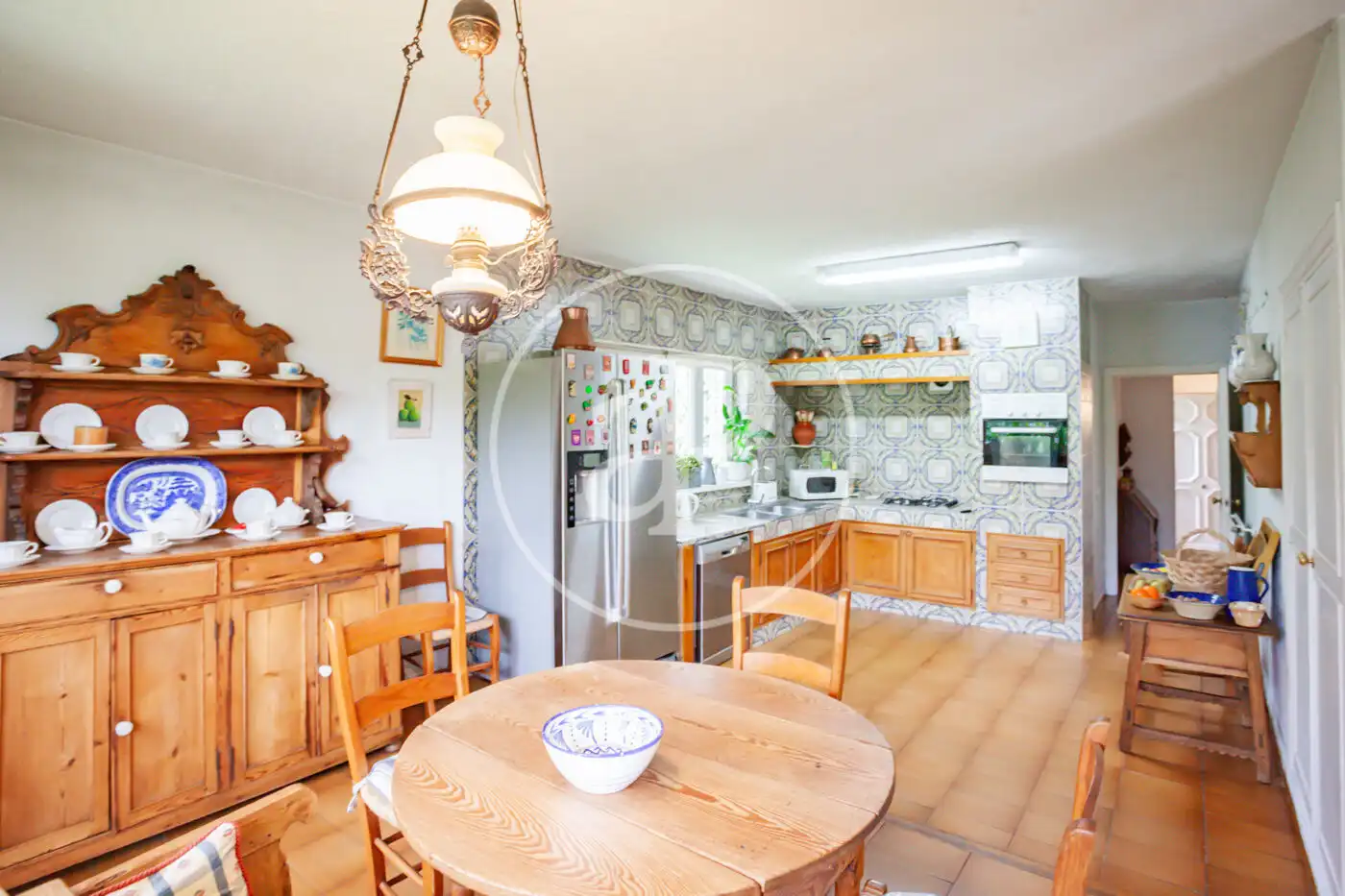 Kitchen of Houses for sale in Madrid  with Heating, Private garden and Terrace