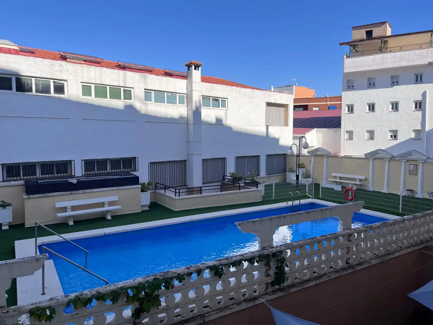 Piscina de Apartamento de alquiler en Ciudad Real con Aire acondicionado, Calefacción y Amueblado