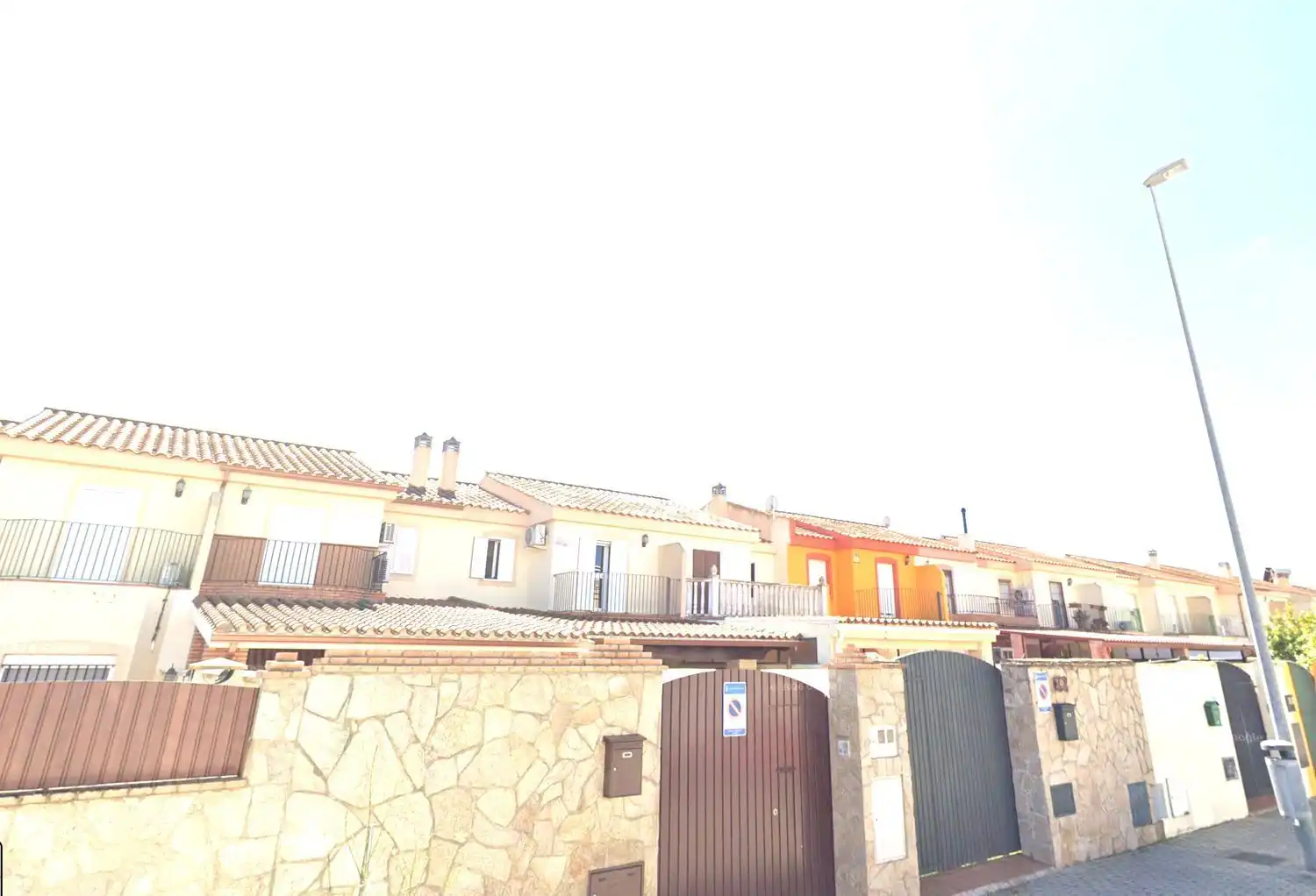 Vista exterior de Casa o chalet en venta en Jerez de la Frontera con Aire acondicionado, Jardín privado y Terraza