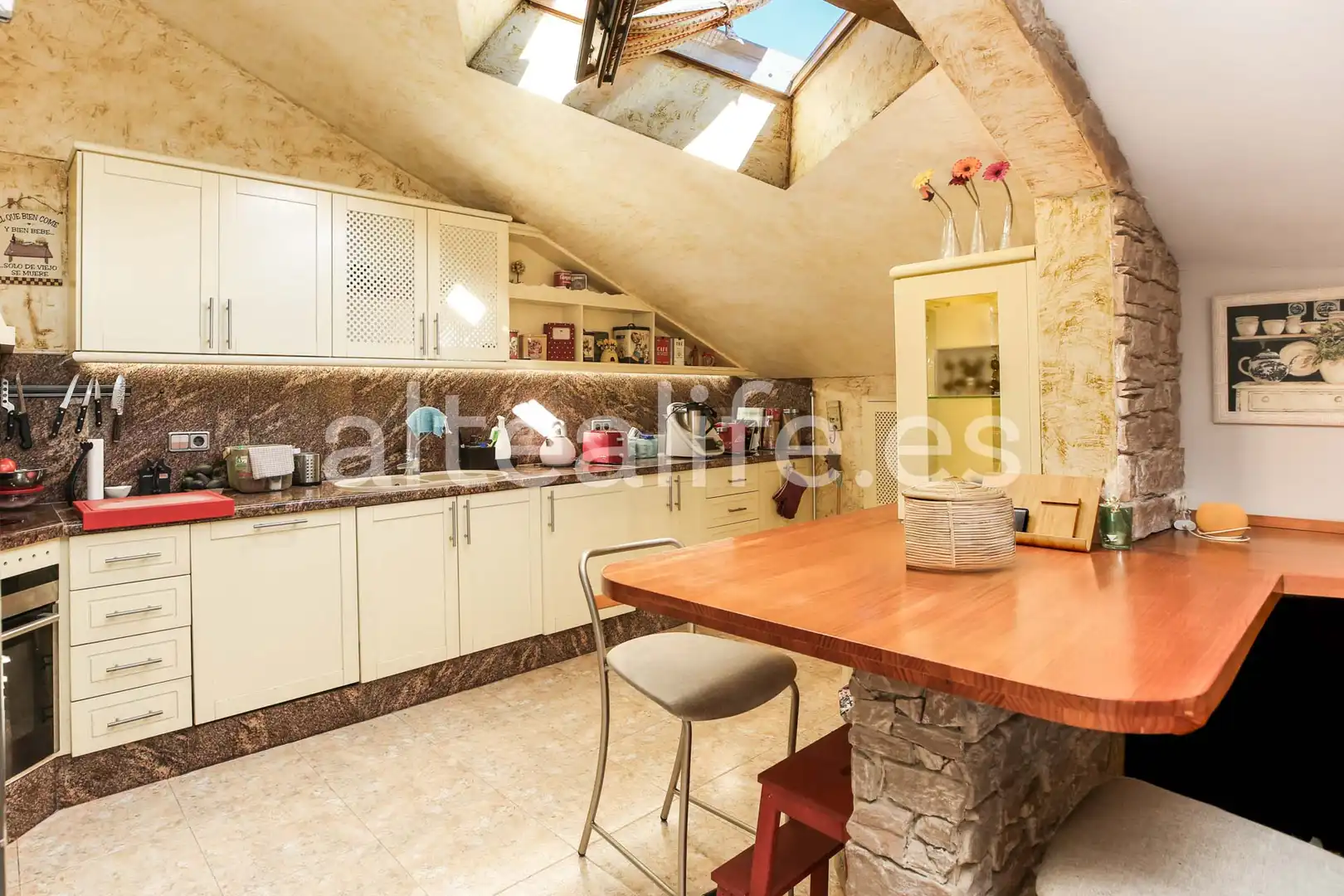 Cuina de Apartament en venda en Altea amb Aire condicionat, Calefacció i Terrassa