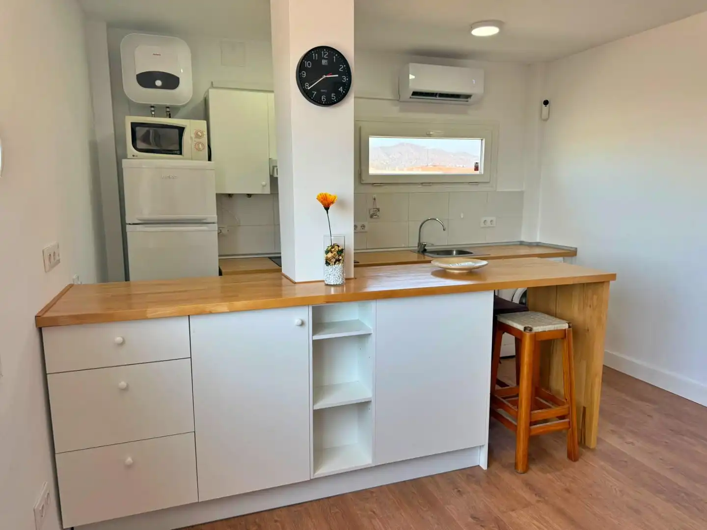 Cocina de Ático en venta en Málaga con Aire acondicionado, Calefacción y Parquet