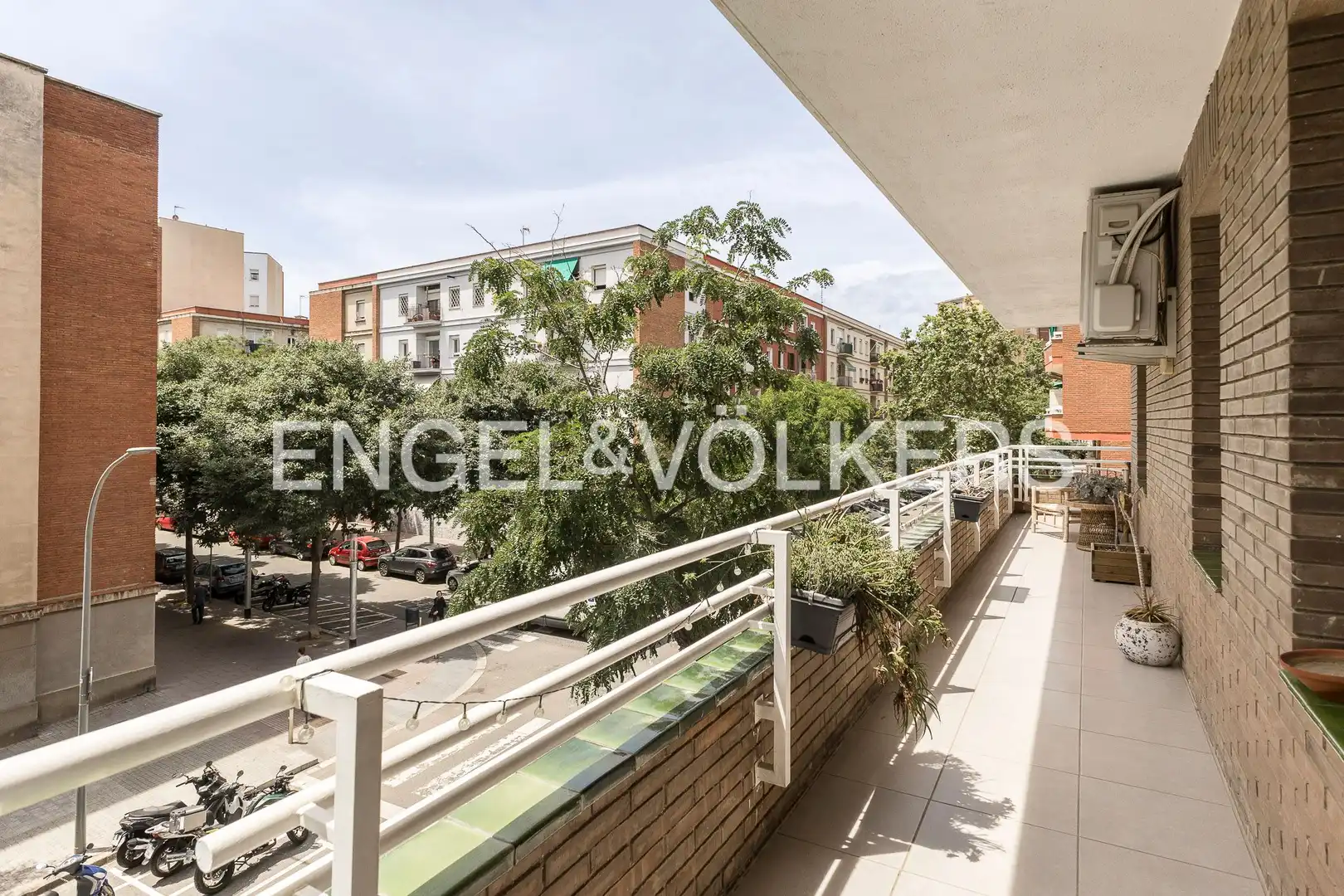 Terrasse von Wohnung zum Verkauf in Barcelona mit Klimaanlage, Heizung und Parkett