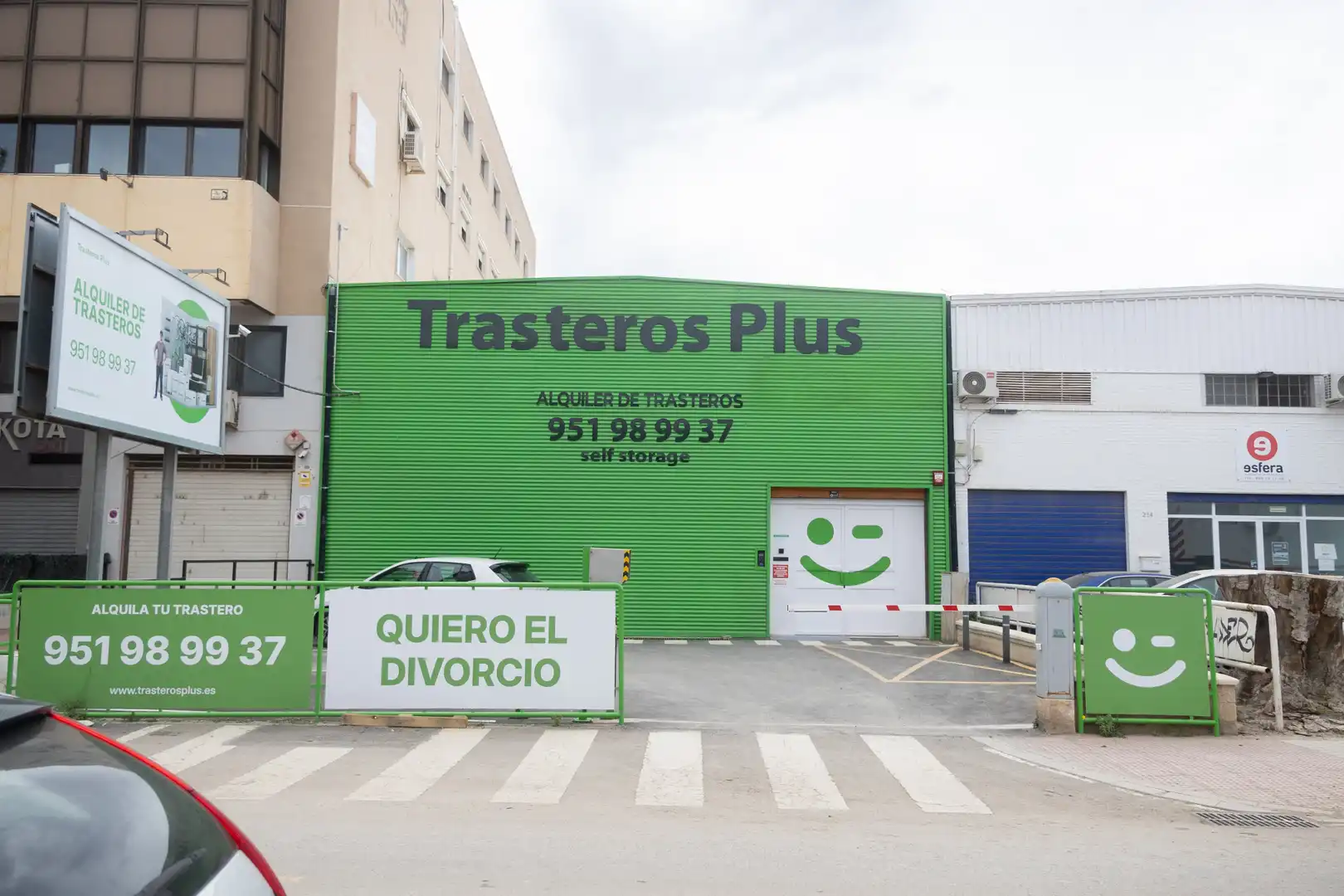 Traster de lloguer en Almería amb Alarma