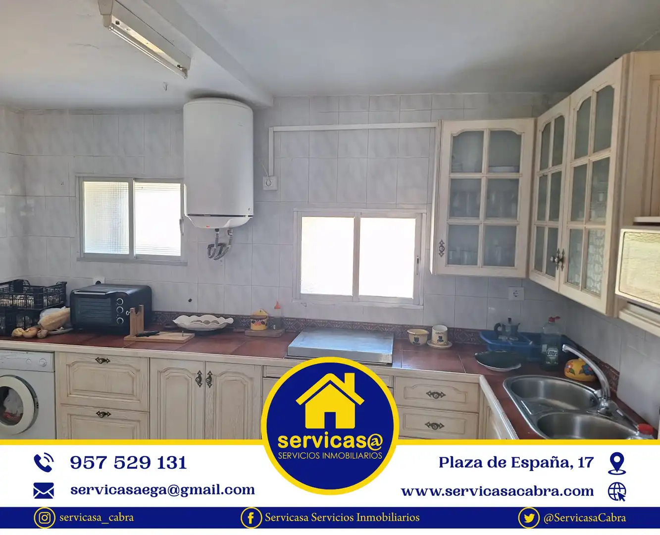 Cocina de Finca rústica en venta en Cabra