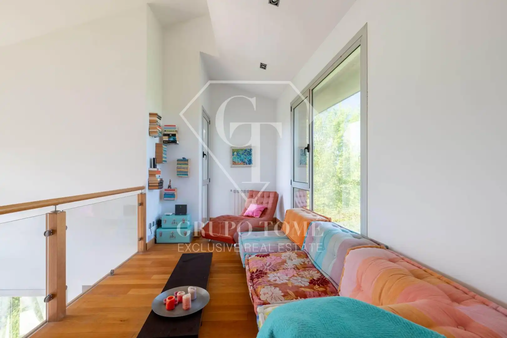 Wohnzimmer von Einfamilien-Reihenhaus zum Verkauf in Donostia - San Sebastián  mit Heizung, Privatgarten und Terrasse