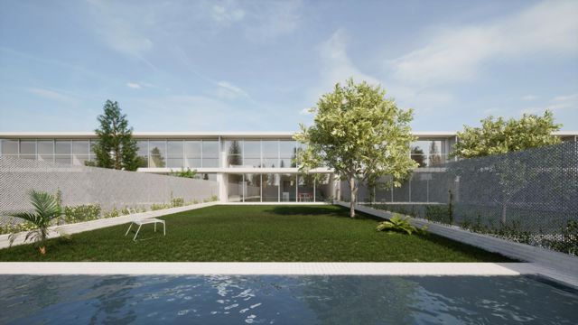 Exterior view of House or chalet for sale in Villamantilla  with Air Conditioner and Private garden