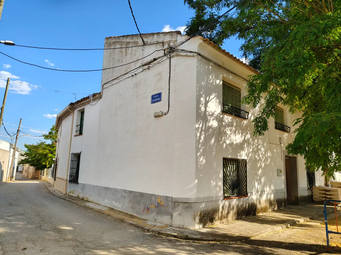 Vista exterior de Casa adosada en venda en Montalbanejo
