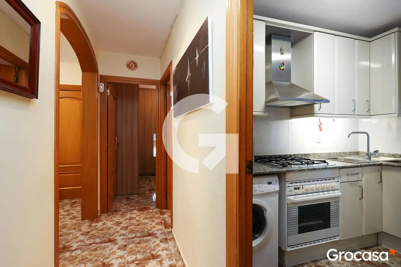 Kitchen of Flat for sale in Nou Barris