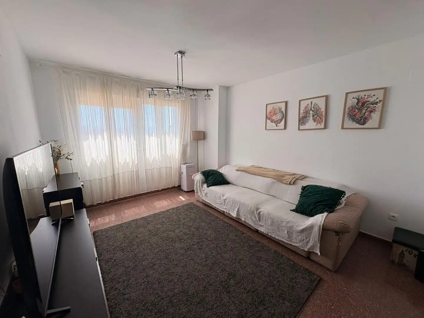 Sala de estar de Apartamento en venta en Onil con Terraza