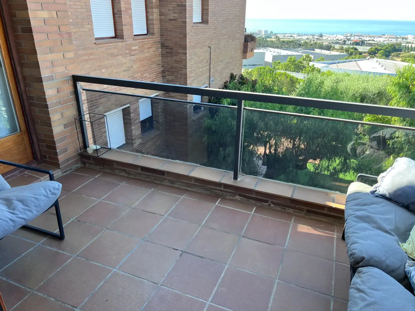 Balcony of Flat for sale in Vilassar de Dalt  with Air Conditioner, Heating and Parquet flooring