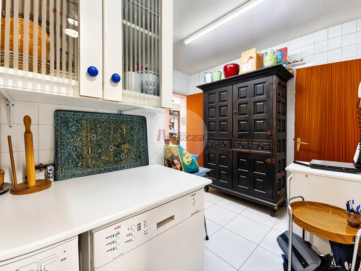 Cocina de Piso en venta en Madrid con Calefacción, Parquet y Trastero