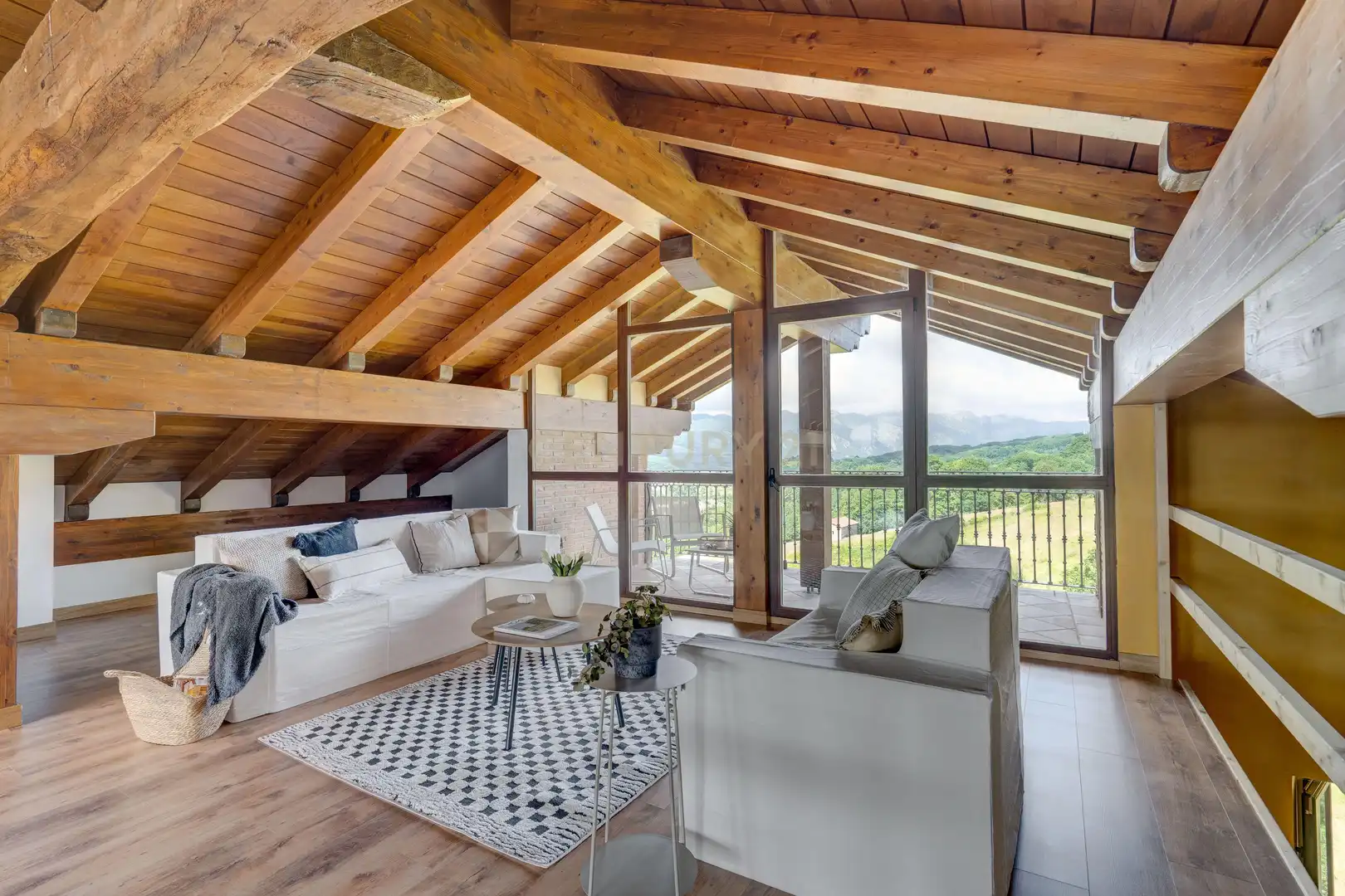 Sala d'estar de Casa o xalet en venda en Larraun