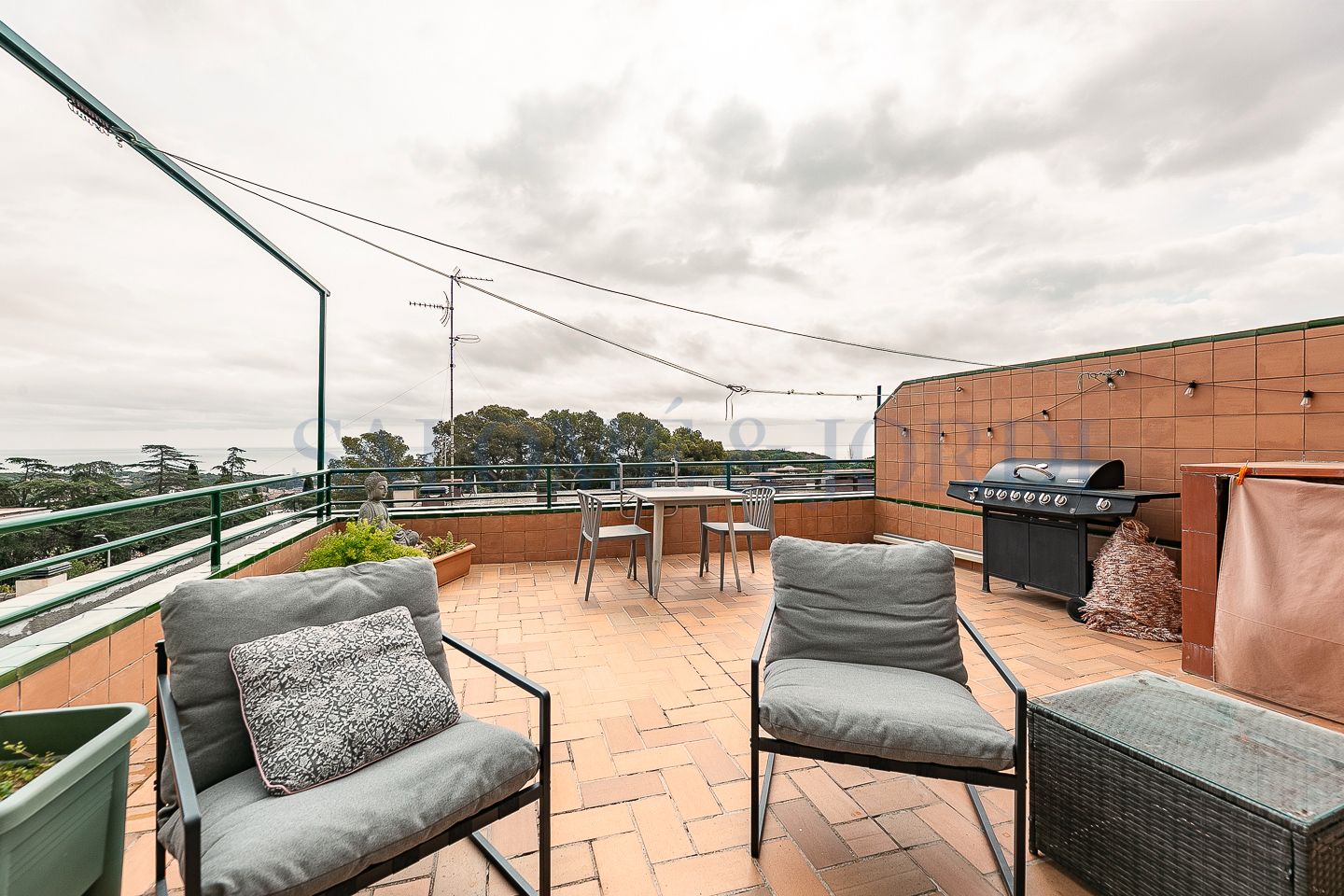 Terrace of Single-family semi-detached for sale in Sant Andreu de Llavaneres  with Terrace, Furnished and Community pool