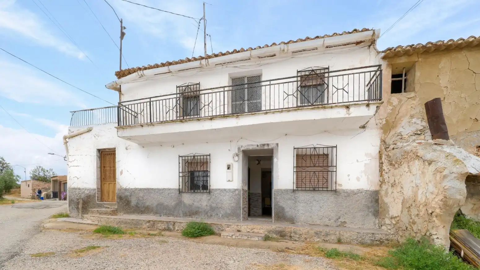 Vista exterior de Casa o chalet en venta en Fortuna con Parquet