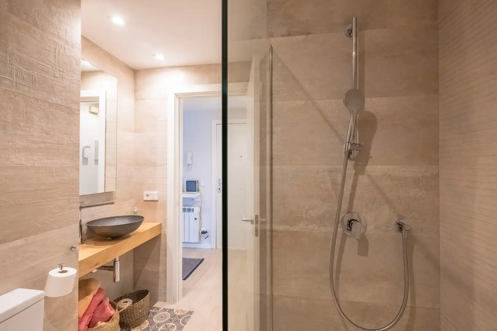 Badezimmer von Maisonette zum Verkauf in Palamós mit Klimaanlage, Heizung und Terrasse