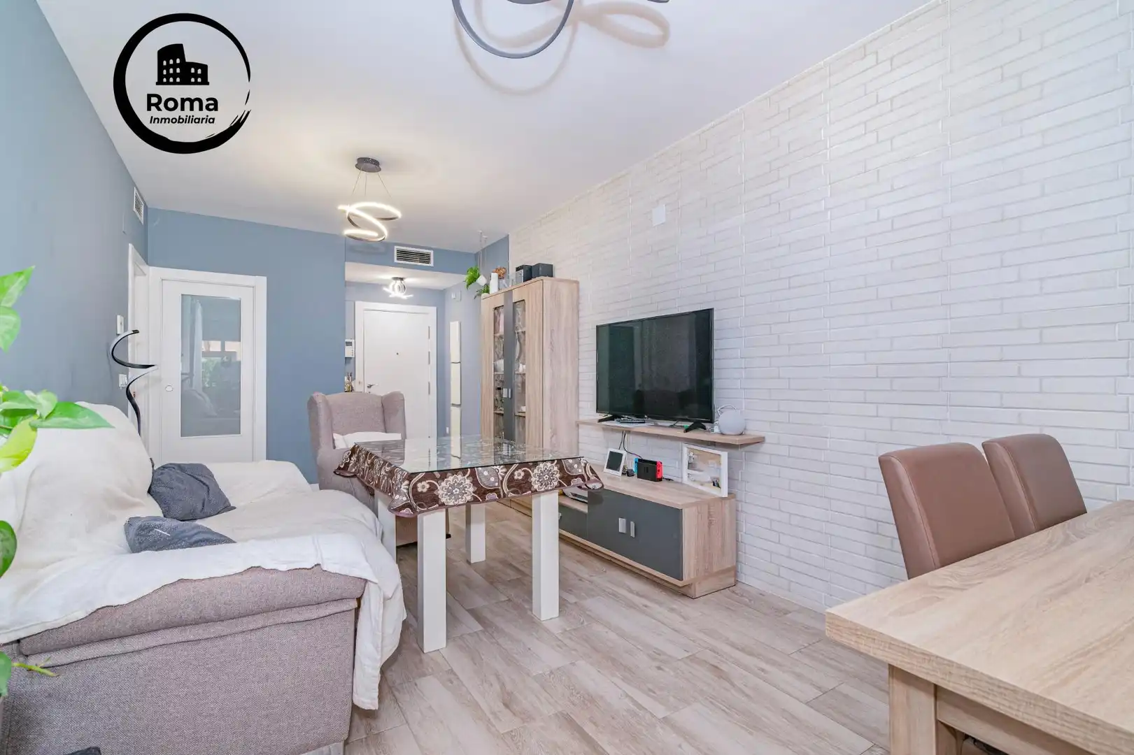 Sala de estar de Piso en venta en Albolote con Aire acondicionado, Calefacción y Piscina comunitaria