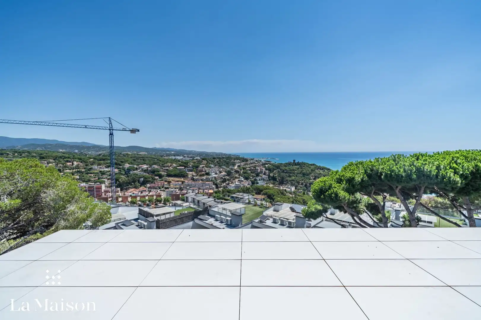 Terraza de Casa o chalet en venta en Caldes d'Estrac con Aire acondicionado, Calefacción y Jardín privado