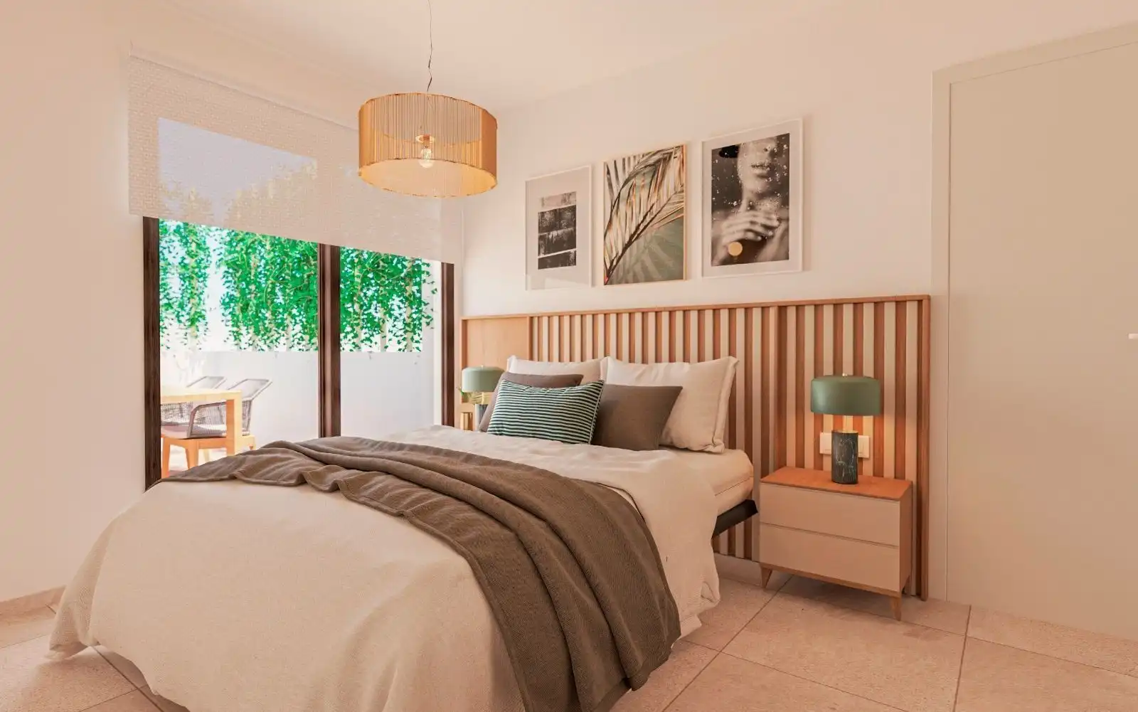 Schlafzimmer von Wohnung zum Verkauf in Pulpí mit Klimaanlage, Terrasse und Abstellraum