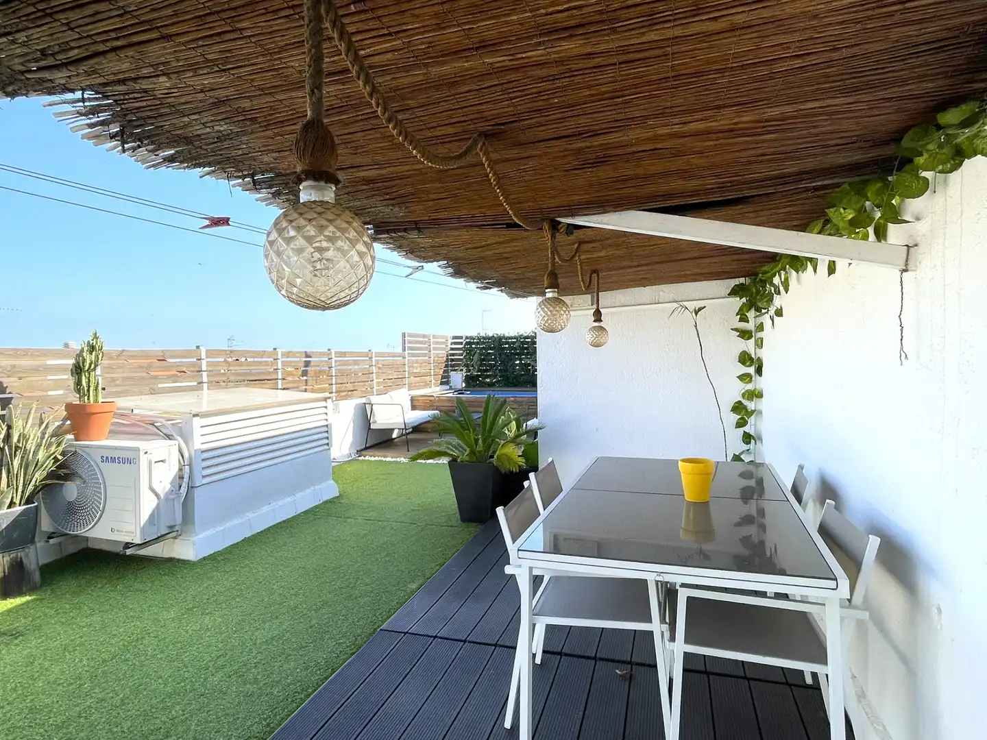 Terrace of Flat for sale in Mataró  with Air Conditioner, Parquet flooring and Terrace