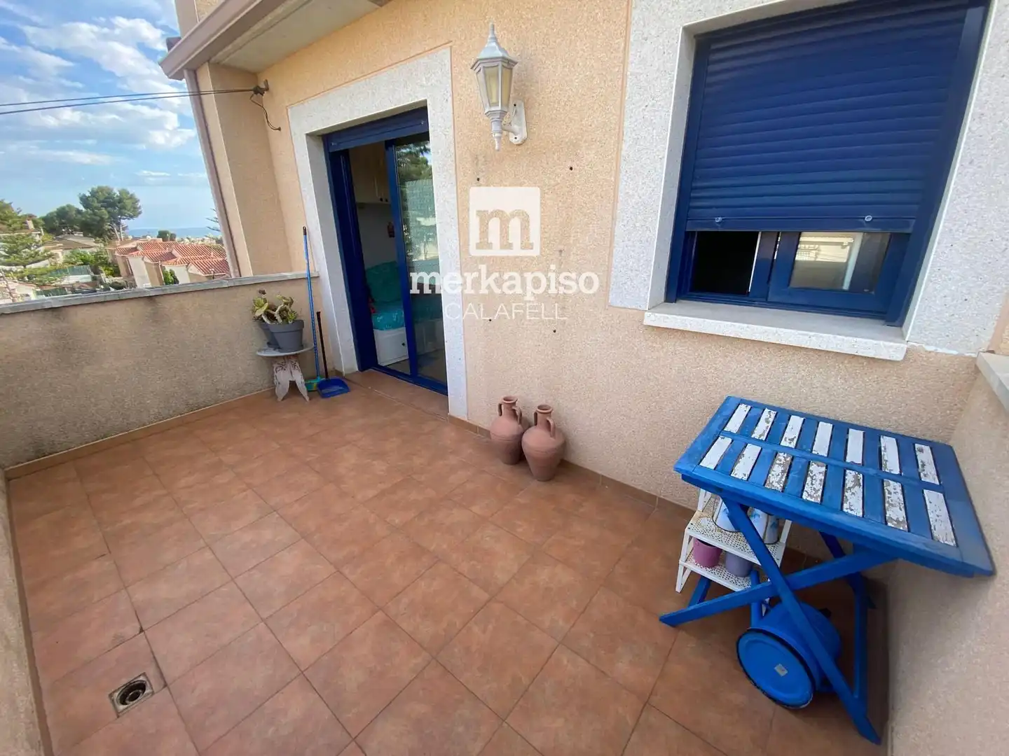 Terraza de Casa adosada de alquiler en Calafell con Calefacción, Terraza y Amueblado