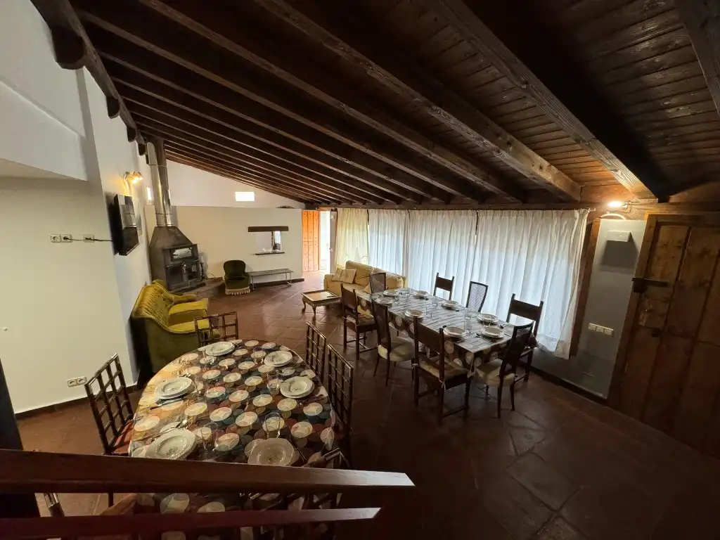 Comedor de Finca rústica de alquiler en Aizarnazabal con Calefacción, Terraza y Trastero
