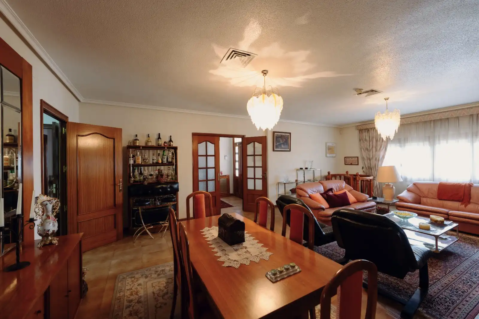 Dining room of Houses for sale in Recas  with Air Conditioner, Heating and Private garden