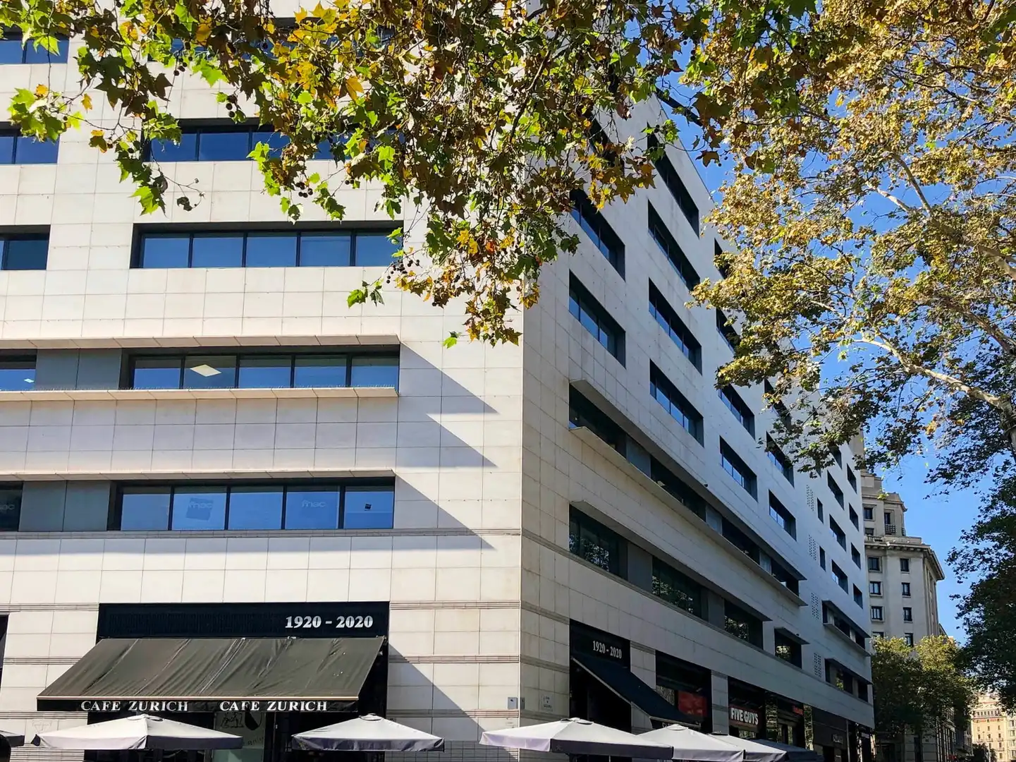 Vista exterior de Oficina de alquiler en Barcelona con Aire acondicionado, Calefacción y Amueblado