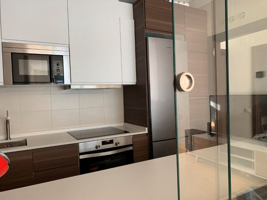 Cocina de Apartamento en venta en Burgos Capital con Calefacción y Piscina comunitaria