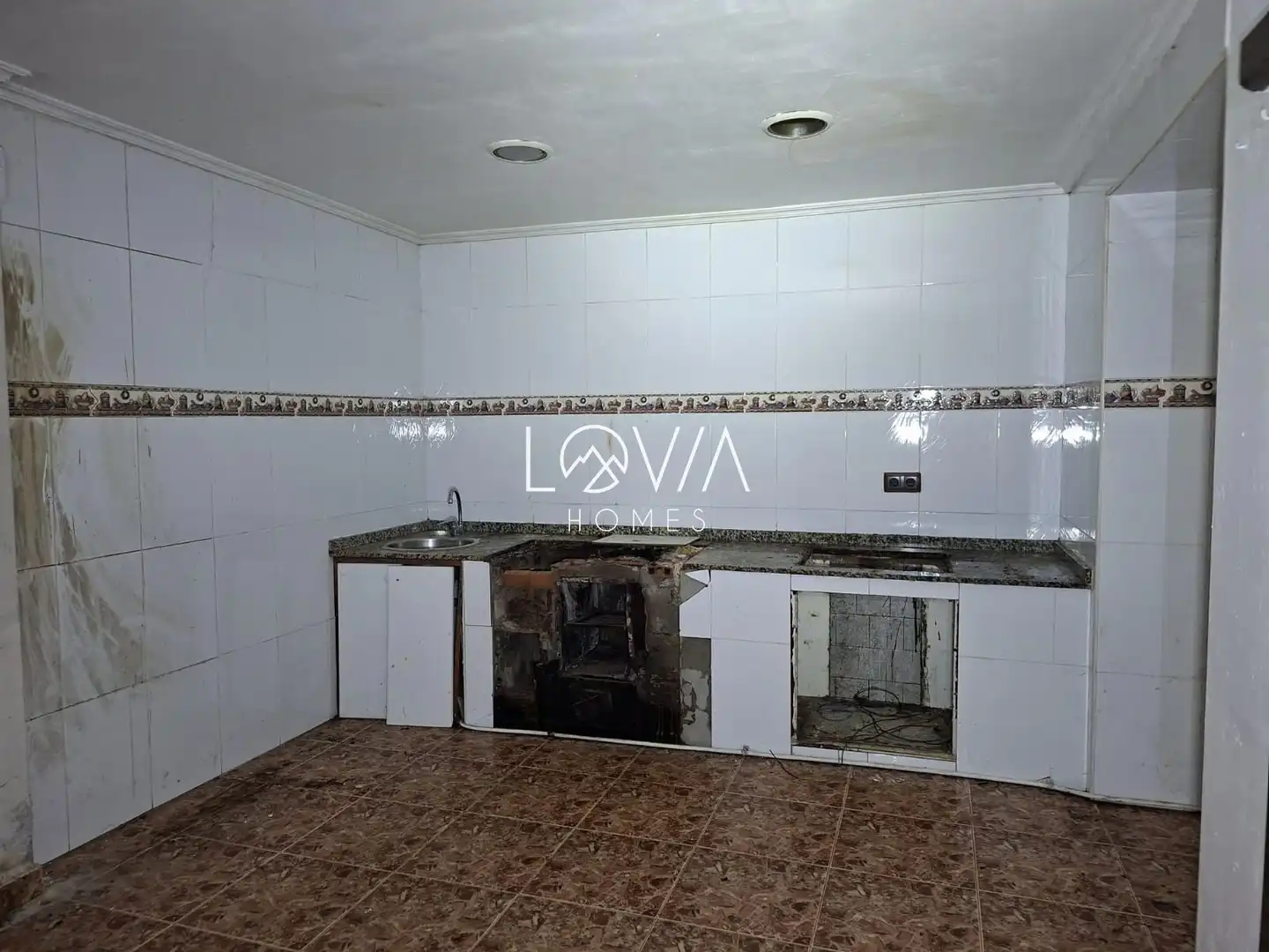 Cuina de Casa o xalet en venda en San Martín del Rey Aurelio