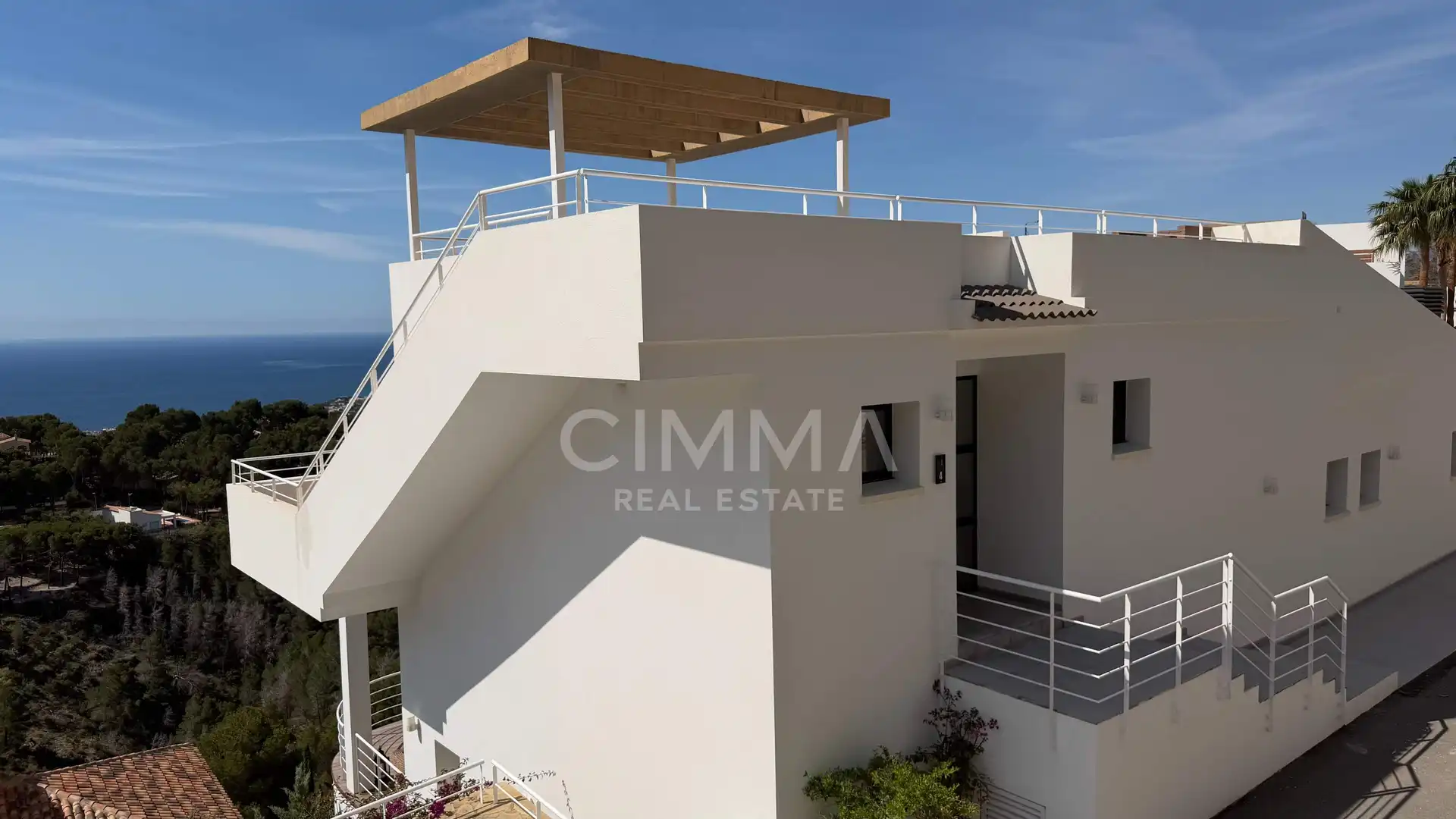 Terraza de Casa o chalet en venta en Altea con Calefacción y Piscina