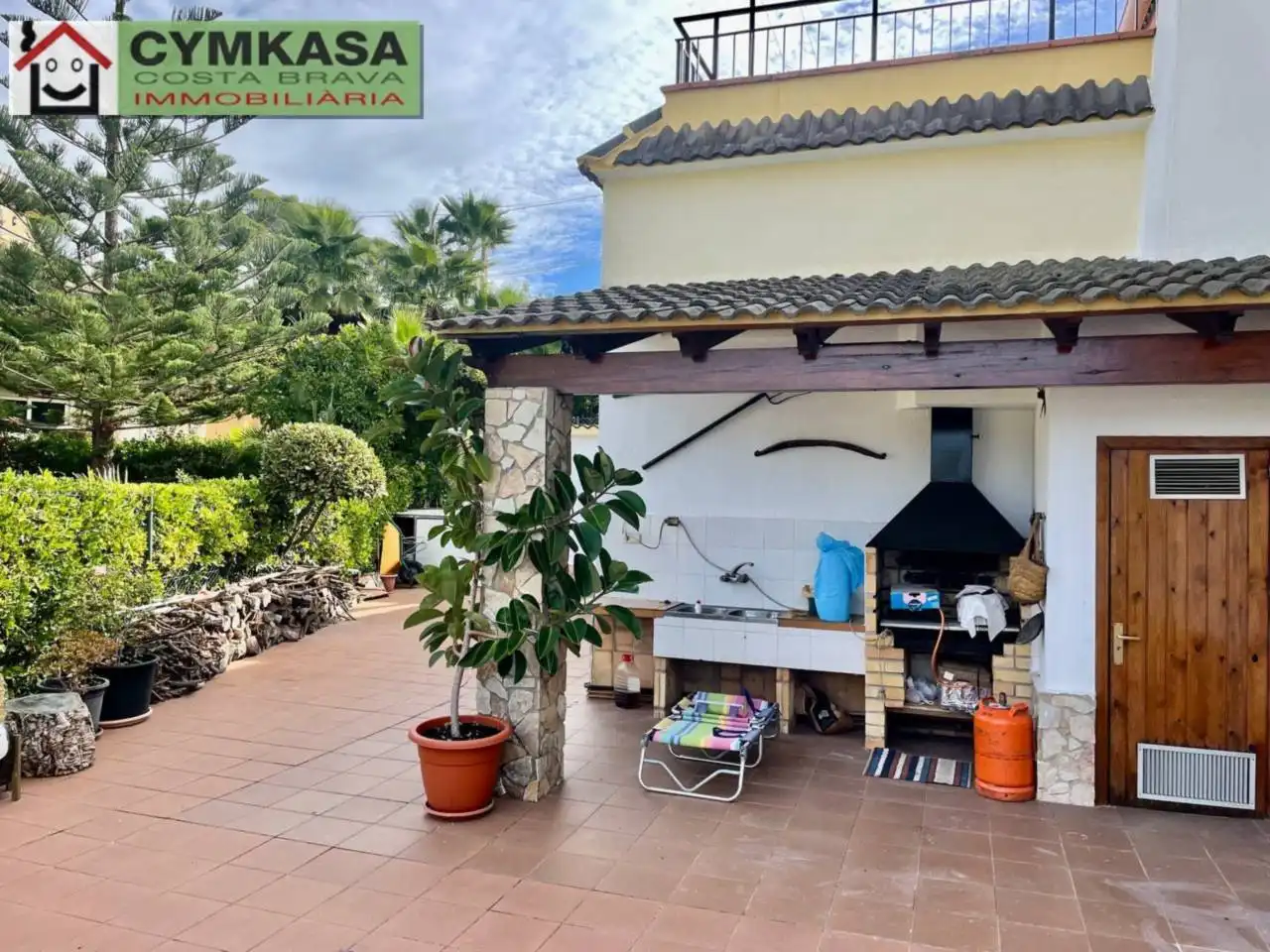 Jardí de Casa o xalet en venda en Lloret de Mar amb Aire condicionat, Calefacció i Jardí privat