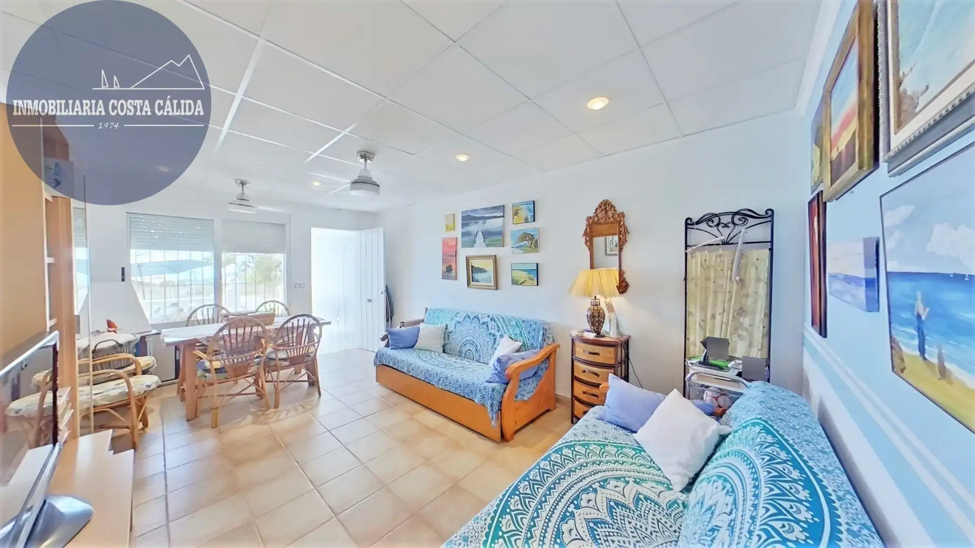 Living room of Detached homes for sale in Águilas  with Air Conditioner, Heating and Private garden