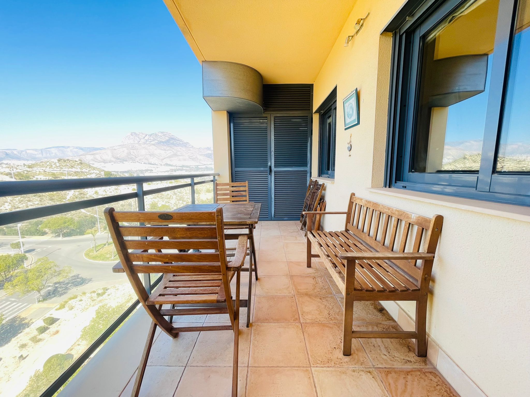 Terrace of Flat for sale in Villajoyosa / La Vila Joiosa  with Swimming Pool and Community pool