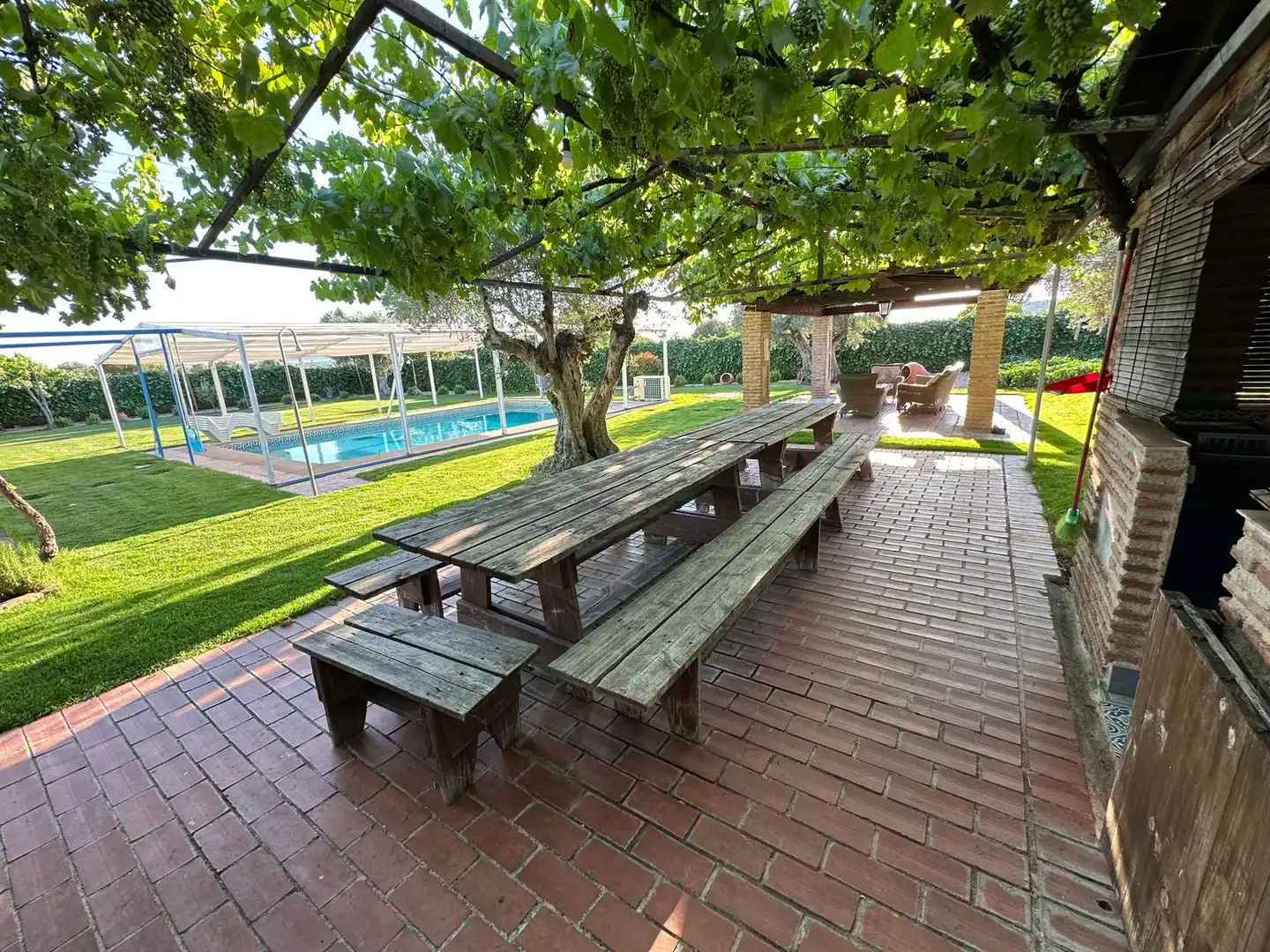 Terraza de Casa o chalet en venta en Montearagón con Aire acondicionado, Calefacción y Jardín privado